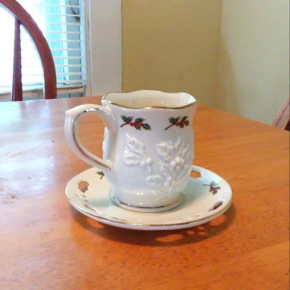 PartyliteTeapot/Cup/Saucer Candle Holder - Picture 13 of 16